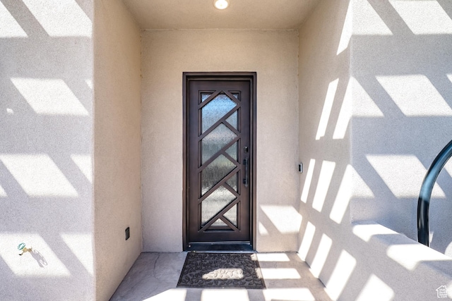 5024 W Nashoba Trl Unit 74, Hurricane, UT 84737 - property entrance featuring stucco siding