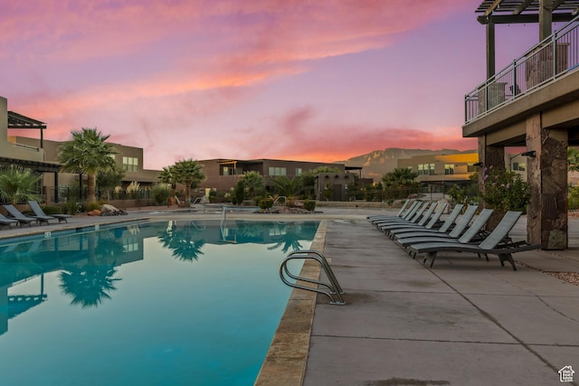 5024 W Nashoba Trl Unit 74, Hurricane, UT 84737 - pool featuring a patio area