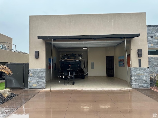 5024 W Nashoba Trl Unit 74, Hurricane, UT 84737 - view of garage