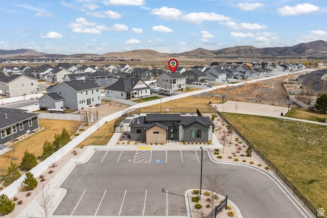 988 E Harrier St N, Eagle Mountain, UT 84005 - bird's eye view featuring a residential view and a mountain view