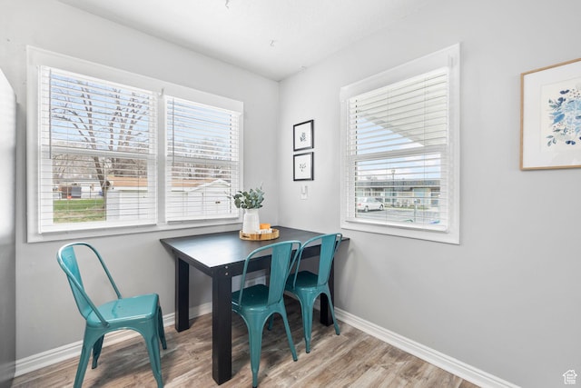 510 S Grant E, Ogden, UT 84404 - dining room featuring baseboards and wood finished floors