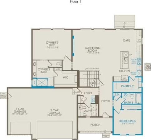 1002 E 250th St S Unit 17, Salem, UT 84653 - floor plan