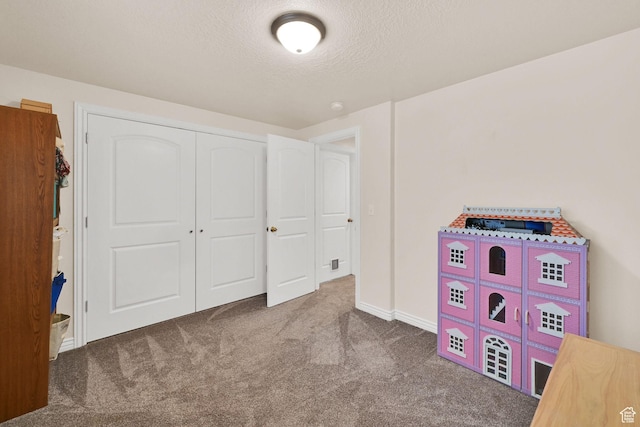 6007 W Jargon Way, Salt Lake City, UT 84118 - game room featuring carpet floors and a textured ceiling