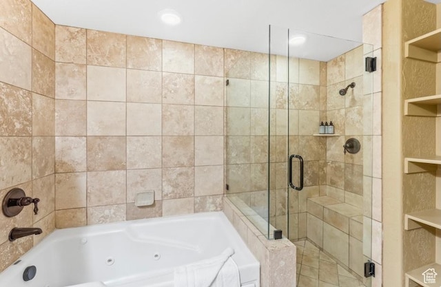 2669 Canyons Resort Dr Unit 312, Park City, UT 84098 - full bathroom featuring a stall shower and a jetted tub