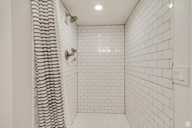 1055 E Chevy Chase Dr S, Murray, UT 84117 - bathroom featuring tiled shower