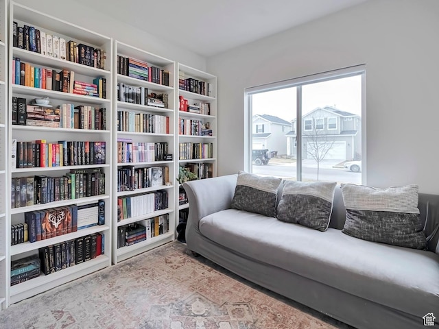 view of living area