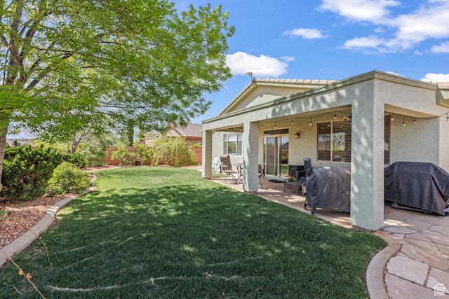 3352 E Sweetwater Springs Dr, Washington, UT 84780 - view of yard featuring a patio