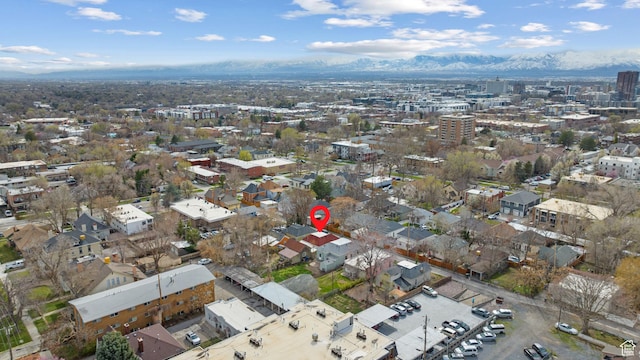 151 S Windsor St E, Salt Lake City, UT 84102 - bird's eye view with a mountain view