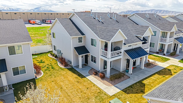 2527 W 500 S Unit 1, Springville, UT 84663 - aerial view with a residential view and a mountain view