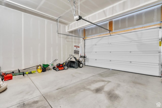 1710 S Prevedel Dr, West Haven, UT 84401 - garage featuring a garage door opener