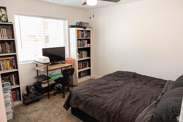 686 N 275 W Unit 1, La Verkin, UT 84745 - bedroom featuring a ceiling fan and carpet