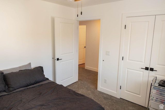 686 N 275 W Unit 1, La Verkin, UT 84745 - bedroom with a closet, baseboards, and carpet
