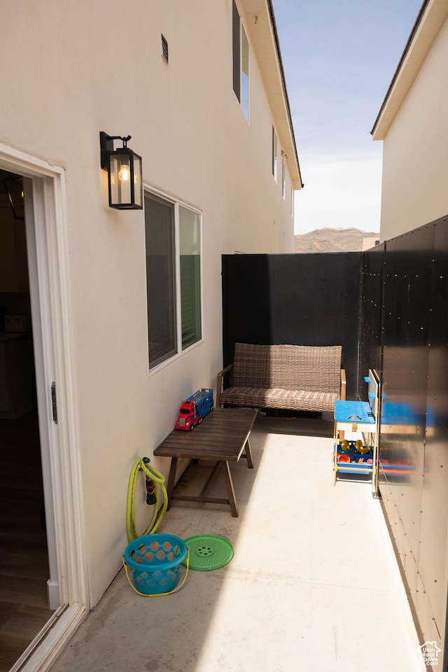 686 N 275 W Unit 1, La Verkin, UT 84745 - view of patio featuring fence