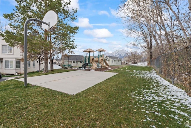 1192 E 440 N, Spanish Fork, UT 84660 - view of basketball court with community basketball court and a mountain view