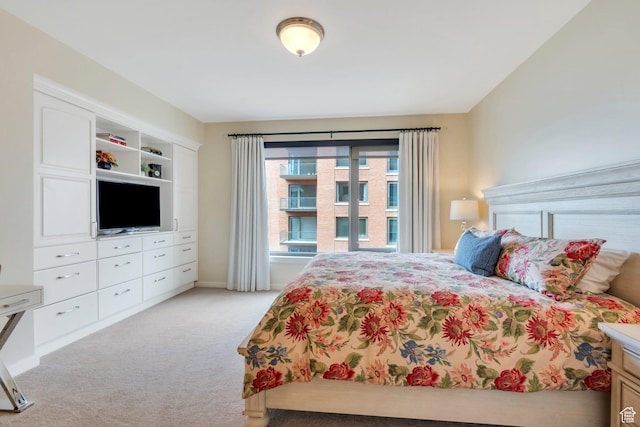 45 W S Temple Unit 603, Salt Lake City, UT 84101 - bedroom featuring light colored carpet and baseboards