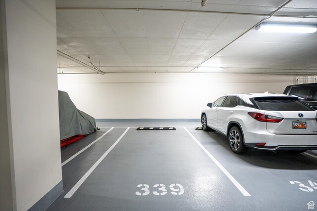 45 W S Temple Unit 603, Salt Lake City, UT 84101 - parking deck with baseboards