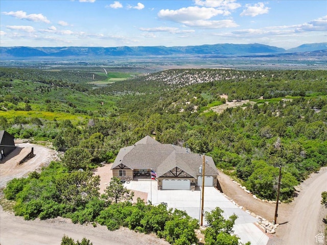 14440 N 11740 E, Mount Pleasant, UT 84647 - view from above of property with a forest and a mountain backdrop