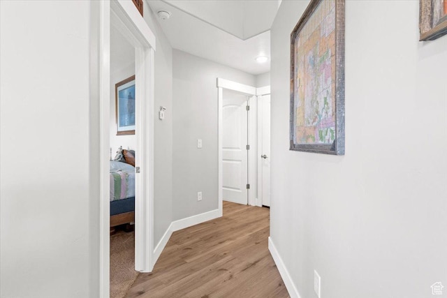 14440 N 11740 E, Mount Pleasant, UT 84647 - hallway featuring baseboards and light wood finished floors