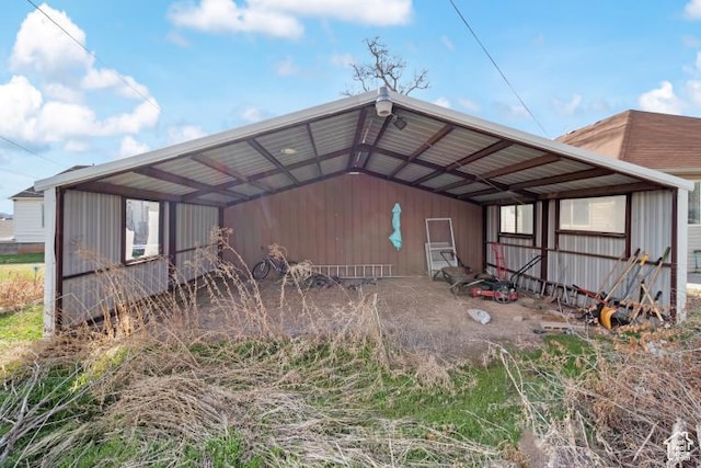 view of property exterior