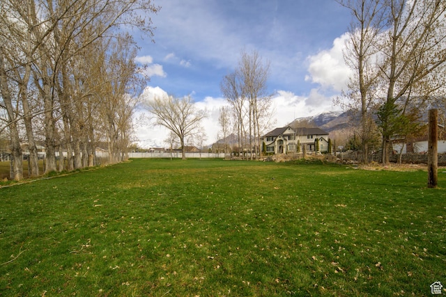 1155 E 300 N, American Fork, UT 84003 - view of yard with a mountain view and fence