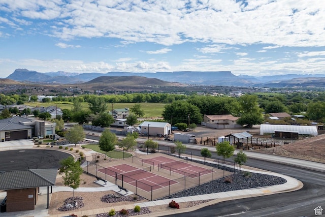 1867 W Grapevine, Hurricane, UT 84737 - aerial view of a mountainous background