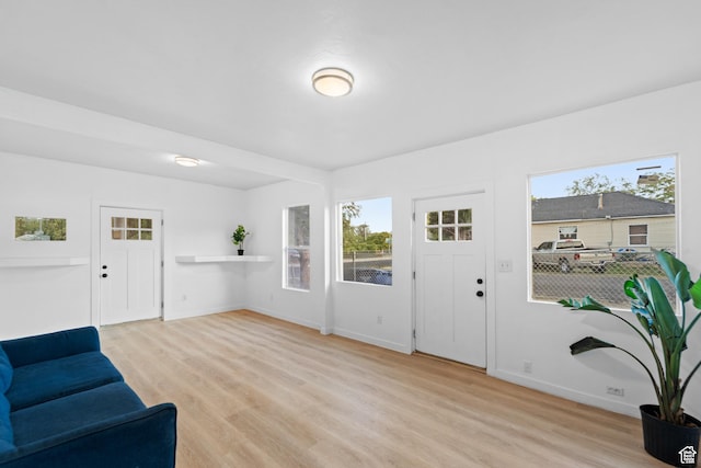 2814 S 9100 W, Magna, UT 84044 - entrance foyer featuring light wood-type flooring and baseboards