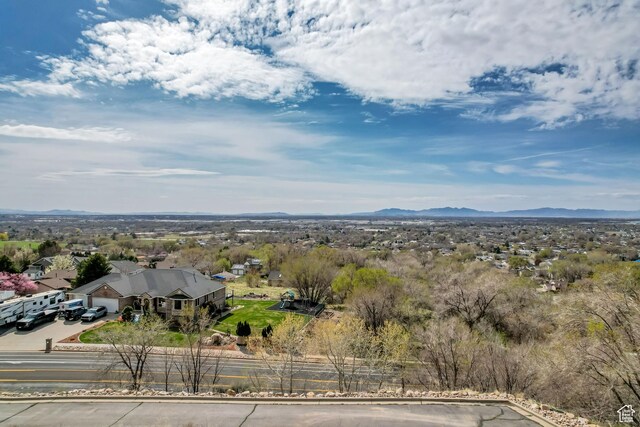 692 N Harrison Blvd, Ogden, UT 84404 - drone / aerial view of a mountain backdrop