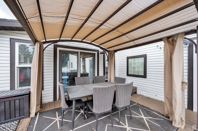 3225 N 1000 W, Pleasant View, UT 84414 - exterior space with outdoor dining area
