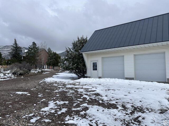 28848 N 11170 E, Milburn, UT 84629 - view of snow covered garage
