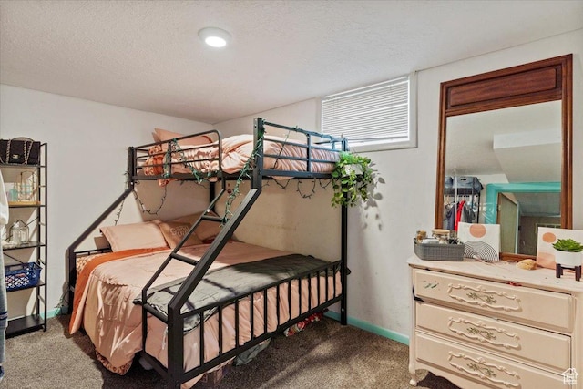 1335 Swan St, Ogden, UT 84401 - bedroom with baseboards, carpet flooring, and a textured ceiling