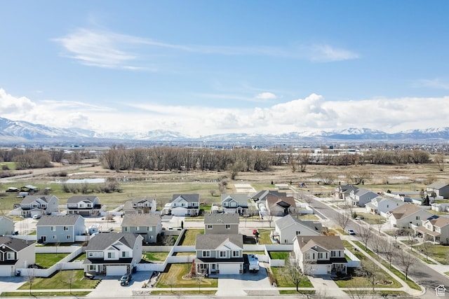802 W 1060 S, Logan, UT 84321 - drone / aerial view featuring a residential view and a mountain view