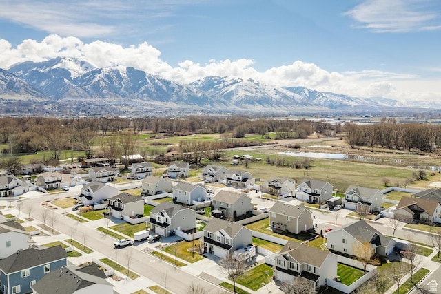 802 W 1060 S, Logan, UT 84321 - bird's eye view featuring a mountain view and a residential view