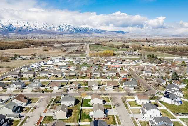 802 W 1060 S, Logan, UT 84321 - bird's eye view featuring a residential view and a mountain view