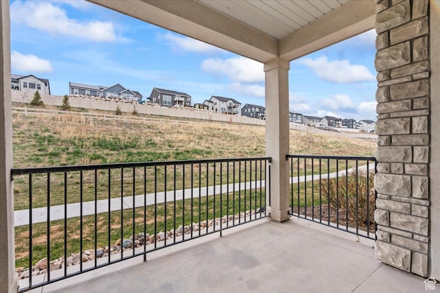 1816 W Eaglewood Dr Unit 101, Saratoga Springs, UT 84045 - balcony featuring a residential view