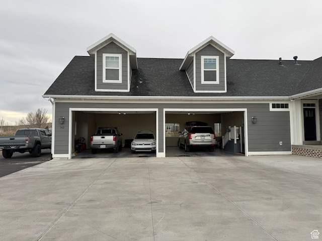 142 S 3500 W, Maeser, UT 84078 - garage with concrete driveway