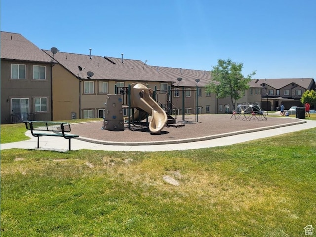 652 W Pimlico Dr, Saratoga Springs, UT 84045 - community playground featuring a yard and a residential view