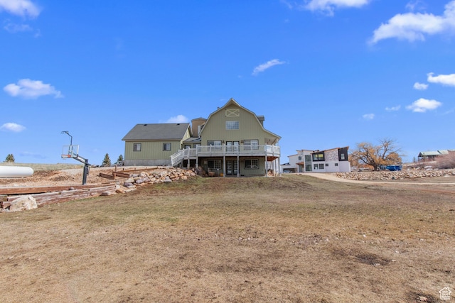2599 S Foxridge Rd, Garden City, UT 84028 - back of property featuring stairs