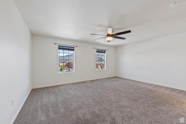 49 W Paper Bark St, Vineyard, UT 84059 - unfurnished room with carpet floors, baseboards, and ceiling fan
