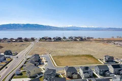 49 W Paper Bark St, Vineyard, UT 84059 - bird's eye view with a water and mountain view