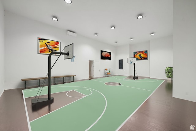 13042 N Prospector Way, Alpine, UT 84004 - view of basketball court featuring community basketball court