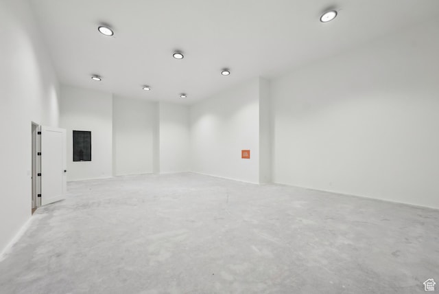 13042 N Prospector Way, Alpine, UT 84004 - empty room featuring unfinished concrete flooring