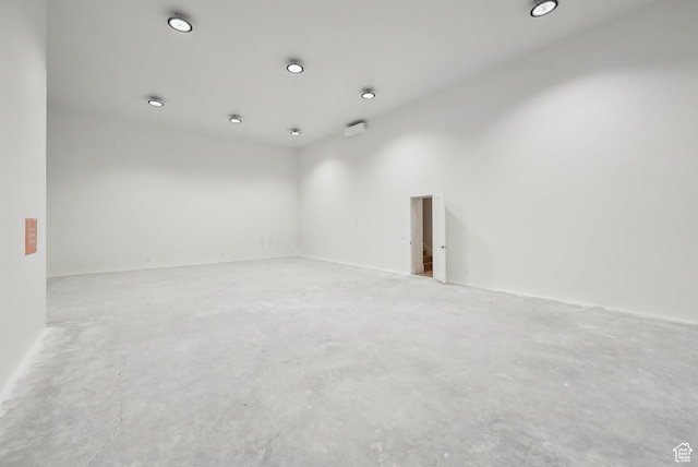 13042 N Prospector Way, Alpine, UT 84004 - unfurnished room with unfinished concrete flooring