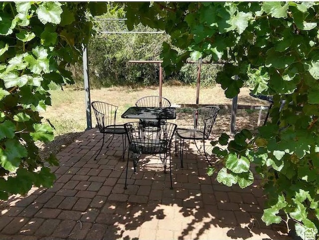 8 S 400 W, Blanding, UT 84511 - view of patio / terrace featuring outdoor dining area