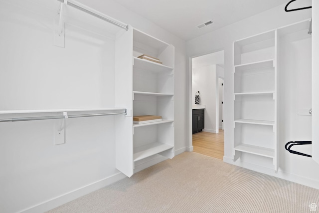 695 N Plainsman Dr Unit 110, Spanish Fork, UT 84660 - spacious closet featuring visible vents and carpet