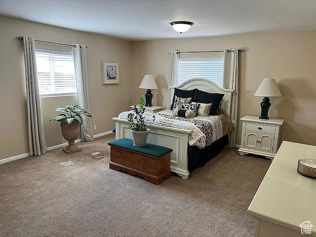 1345 W 1625 S, Price, UT 84501 - bedroom with baseboards and dark carpet
