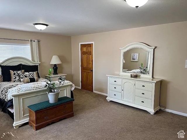 1345 W 1625 S, Price, UT 84501 - bedroom featuring baseboards and dark carpet