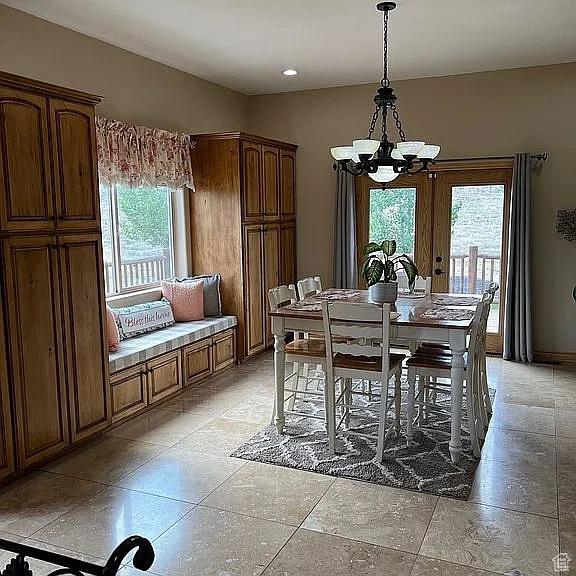 1345 W 1625 S, Price, UT 84501 - dining space with a chandelier