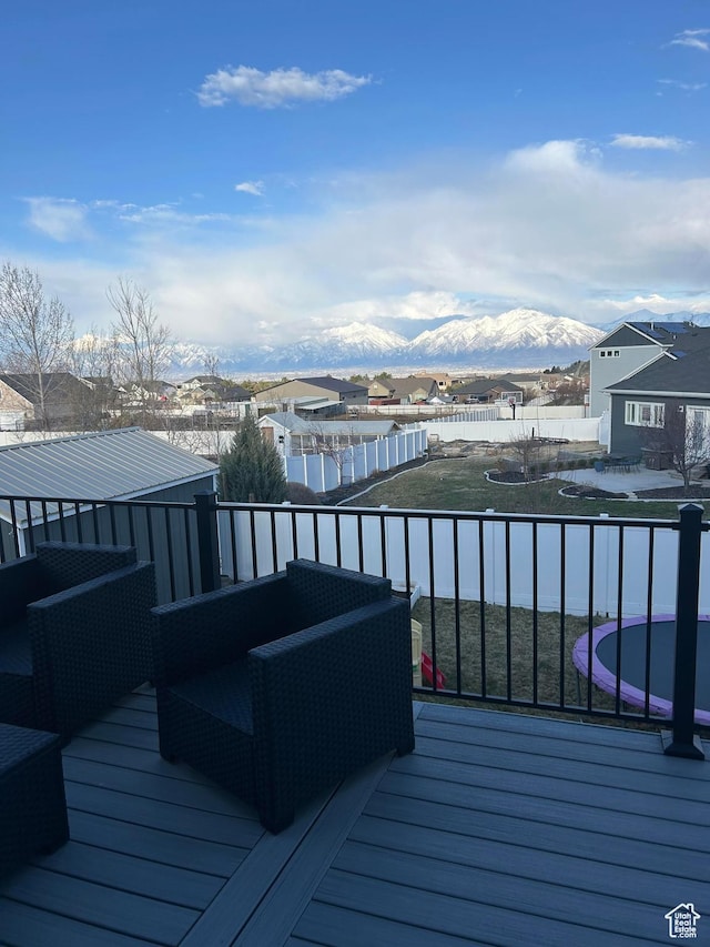 13907 S Birch Leaf W, Herriman, UT 84096 - deck with a residential view