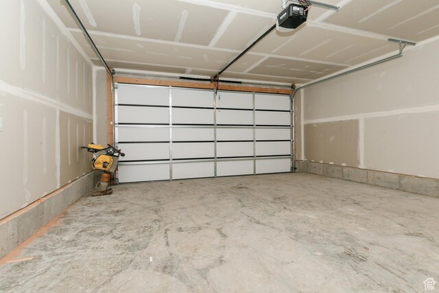 3291 S 1000 W, Nibley, UT 84321 - garage with a garage door opener