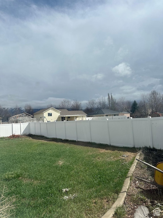706 S 1690 W, Logan, UT 84321 - view of yard featuring fence